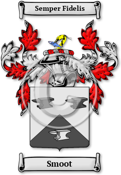 Smoot Family Crest Download (jpg) Legacy Series - 150 DPI
