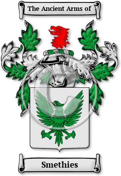 Smethies Family Crest Download (jpg) Legacy Series - 150 DPI