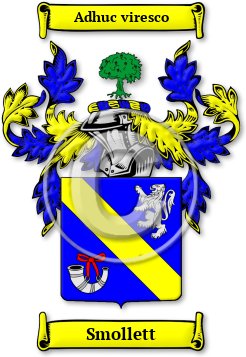 Smollett Family Crest Download (jpg) Legacy Series - 150 DPI