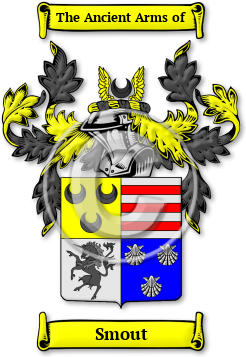 Smout Family Crest Download (jpg) Legacy Series - 150 DPI