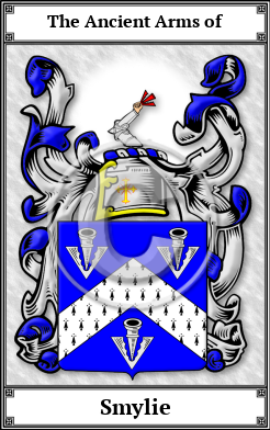 Smylie Family Crest Download (JPG)  Book Plated - 150 DPI