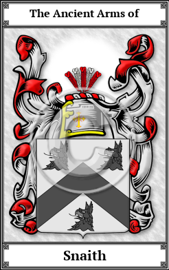 Snaith Family Crest Download (JPG) Book Plated - 600 DPI