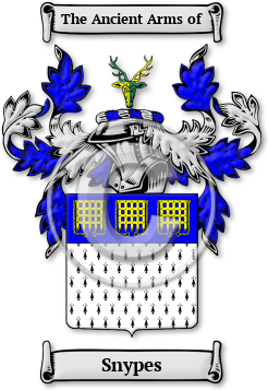 Snypes Family Crest Download (jpg) Legacy Series - 150 DPI