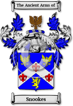 Snookes Family Crest Download (jpg) Legacy Series - 150 DPI