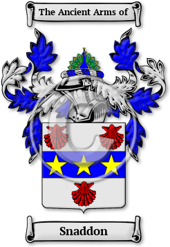 Snaddon Family Crest Download (JPG) Legacy Series - 600 DPI