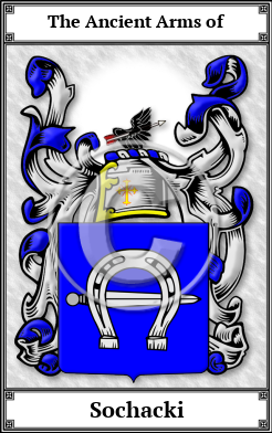 Sochacki Family Crest Download (JPG)  Book Plated - 150 DPI