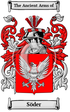 Söder Family Crest Download (JPG) Heritage Series - 300 DPI