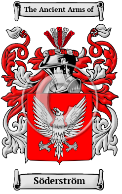 Söderström Family Crest/Coat of Arms