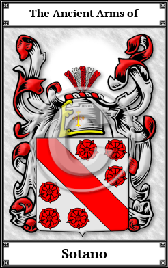 Sotano Family Crest Download (JPG) Book Plated - 600 DPI