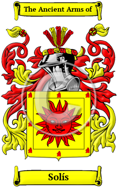 Solís Family Crest Download (JPG) Heritage Series - 300 DPI