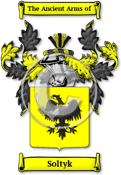 Soltyk Family Crest Download (jpg) Legacy Series - 150 DPI