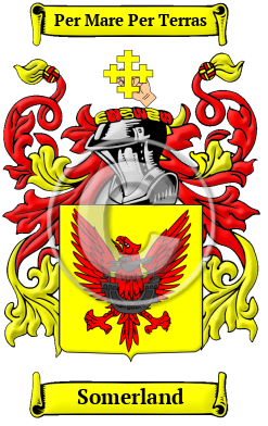 Somerland Family Crest/Coat of Arms