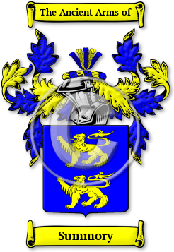 Summory Family Crest Download (JPG) Legacy Series - 600 DPI