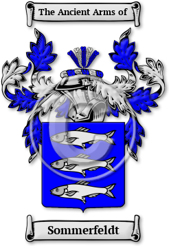 Sommerfeldt Family Crest Download (jpg) Legacy Series - 150 DPI