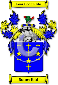 Somerfeld Family Crest Download (jpg) Legacy Series - 150 DPI