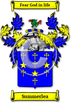 Summerlea Family Crest Download (jpg) Legacy Series - 150 DPI