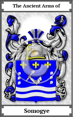 Somogye Family Crest Download (JPG)  Book Plated - 150 DPI