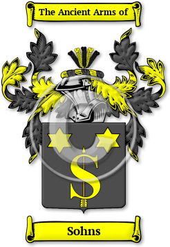 Sohns Family Crest Download (JPG) Legacy Series - 600 DPI