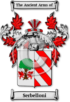 Serbelloni Family Crest Download (jpg) Legacy Series - 150 DPI