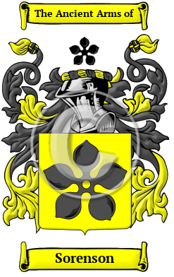 Sorenson Family Crest Download (JPG) Heritage Series - 300 DPI