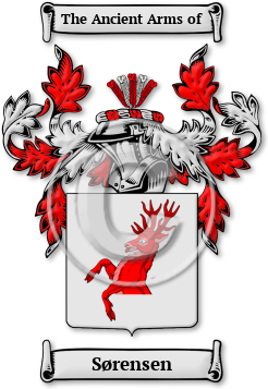 Sørensen Family Crest Download (JPG) Legacy Series - 600 DPI