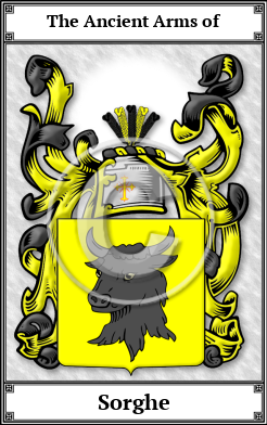 Sorghe Family Crest Download (JPG) Book Plated - 600 DPI