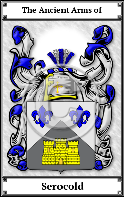 Serocold Family Crest Download (JPG)  Book Plated - 150 DPI