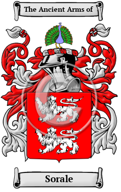 Sorale Family Crest/Coat of Arms