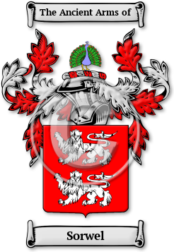 Sorwel Family Crest Download (jpg) Legacy Series - 150 DPI
