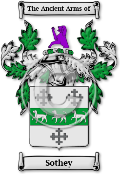 Sothey Family Crest Download (jpg) Legacy Series - 150 DPI