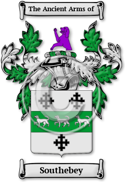 Southebey Family Crest Download (jpg) Legacy Series - 150 DPI