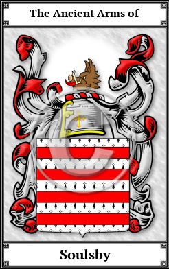 Soulsby Family Crest Download (JPG)  Book Plated - 150 DPI