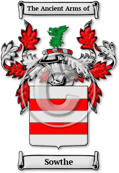 Sowthe Family Crest Download (jpg) Legacy Series - 150 DPI