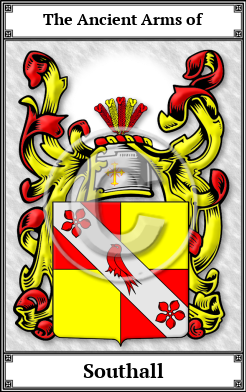 Southall Family Crest Download (JPG)  Book Plated - 150 DPI