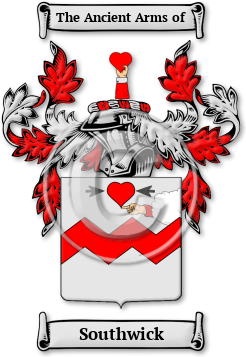 Southwick Family Crest Download (jpg) Legacy Series - 150 DPI