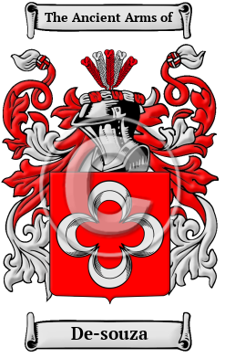 De-souza Family Crest Download (JPG) Heritage Series - 300 DPI