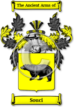 Souci Family Crest Download (JPG) Legacy Series - 600 DPI