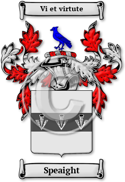 Speaight Family Crest Download (jpg) Legacy Series - 150 DPI