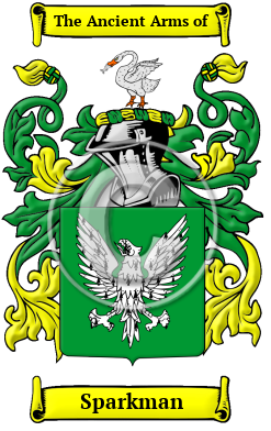 Sparkman Family Crest Download (JPG) Heritage Series - 600 DPI