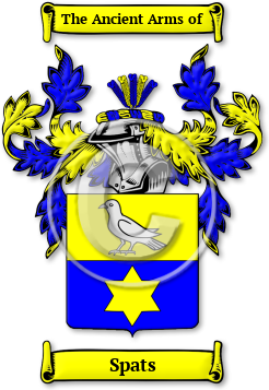 Spats Family Crest Download (JPG) Legacy Series - 600 DPI