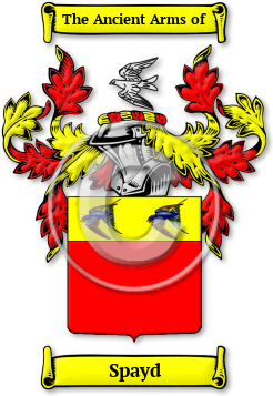 Spayd Family Crest Download (jpg) Legacy Series - 150 DPI