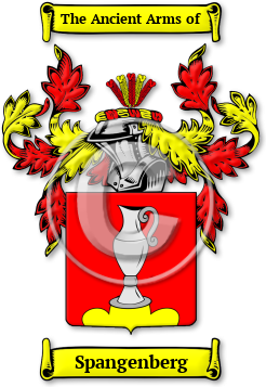 Spangenberg Family Crest Download (jpg) Legacy Series - 150 DPI