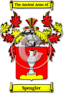 Spengler Family Crest Download (jpg) Legacy Series - 150 DPI