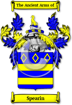 Spearin Family Crest Download (jpg) Legacy Series - 150 DPI