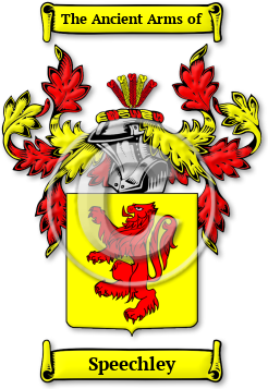 Speechley Family Crest Download (jpg) Legacy Series - 150 DPI