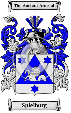 Spielburg Family Crest Download (JPG) Heritage Series - 600 DPI