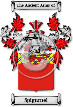 Spigurnel Family Crest Download (jpg) Legacy Series - 150 DPI