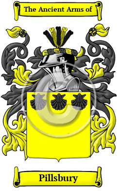 Pillsbury Family Crest Download (JPG) Heritage Series - 600 DPI