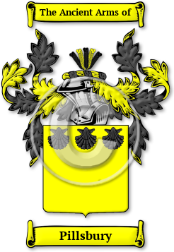 Pillsbury Family Crest Download (jpg) Legacy Series - 150 DPI
