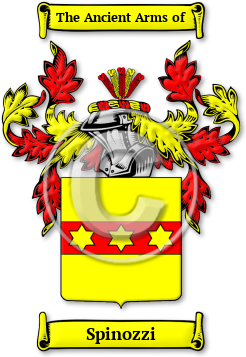 Spinozzi Family Crest Download (JPG) Legacy Series - 600 DPI